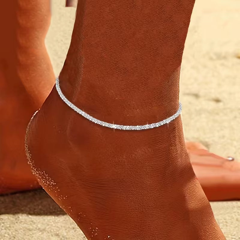 Cross Anklet