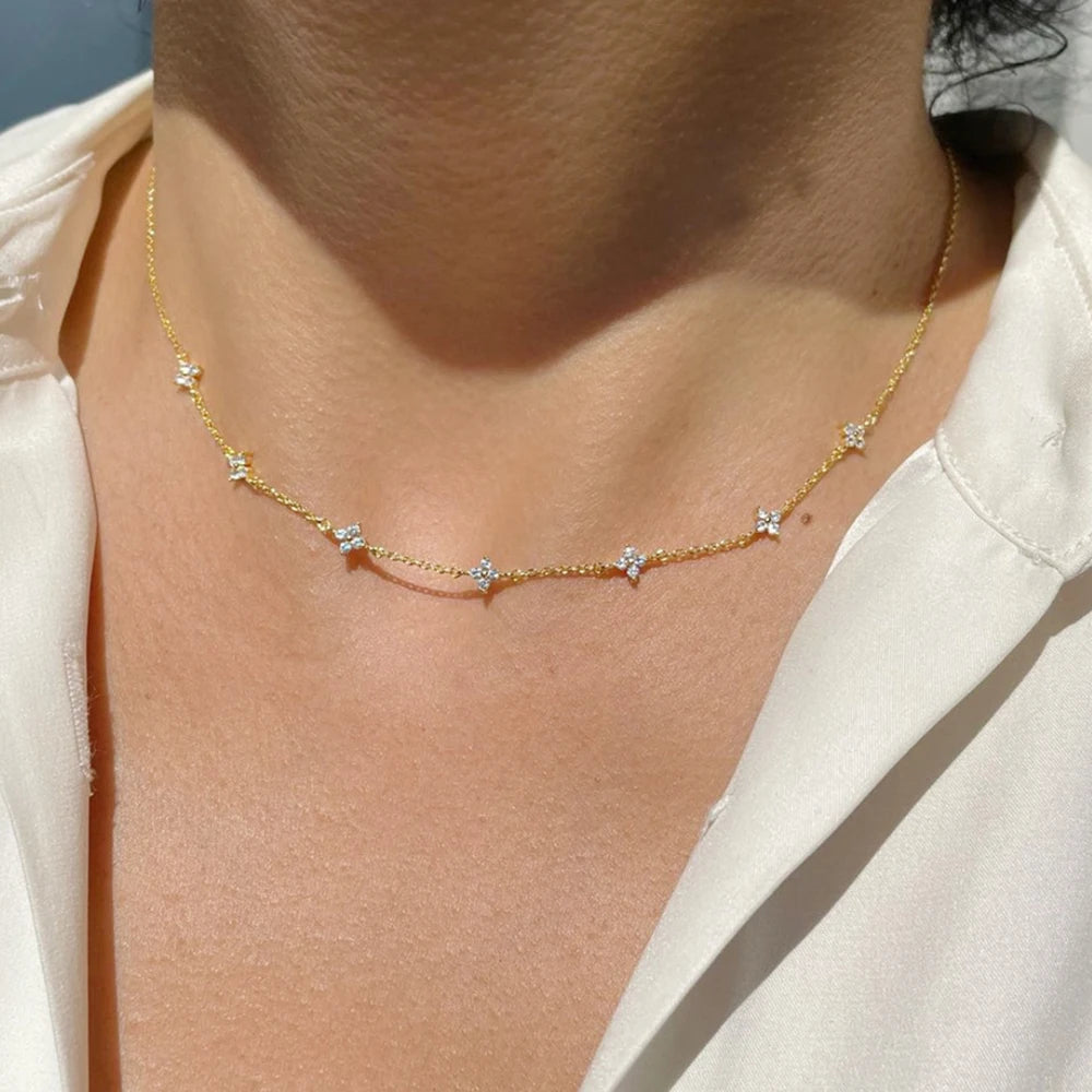 Gold Charm Necklace