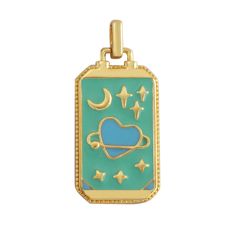 Tarot Cards Charm Pendant