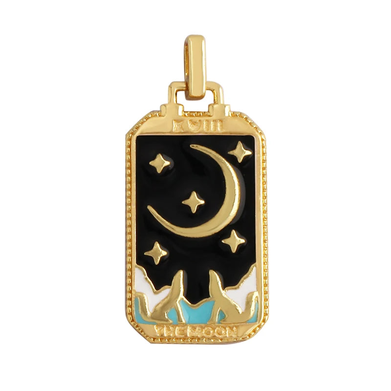 Tarot Cards Charm Pendant