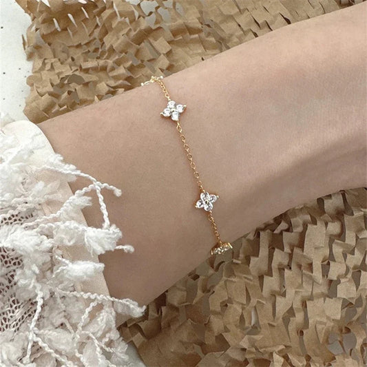 Flower Stainless Bracelet
